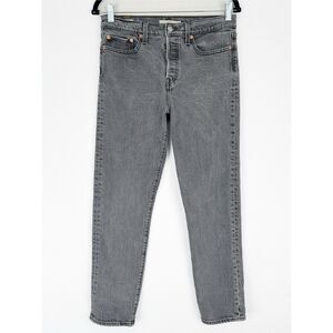 Levi's Gray Ankle & Cropped Jeans